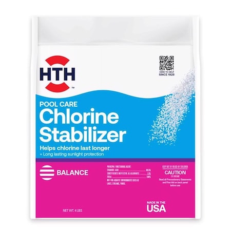 Hth HTH Pool Care Granule Chlorine Stabilizer 4 lb 67061